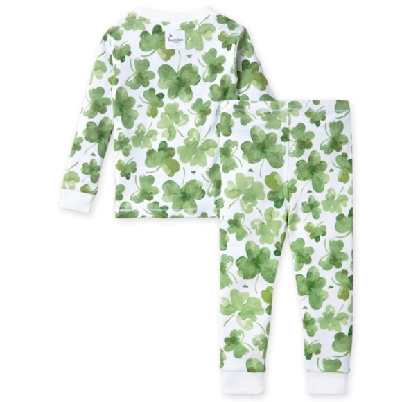 Burt’s Bees Baby🍀Cutest Clover Organic Cotton Pajamas - Picture 2 of 6